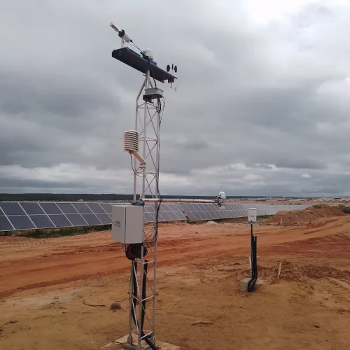 ESTAÇÃO SOLARIMETRICA COM SENSOR DE RADIAÇÃO DIFUSA, ROMIOTTO